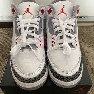 Air Jordan Retro 3’s (Fire Red)